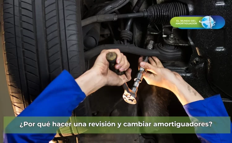  ¿Por qué hacer una revisión y cambiar amortiguadores?